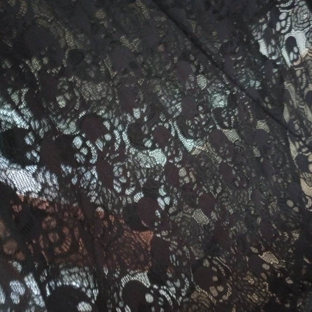 Hot Topic Gothic Skull Long Dress